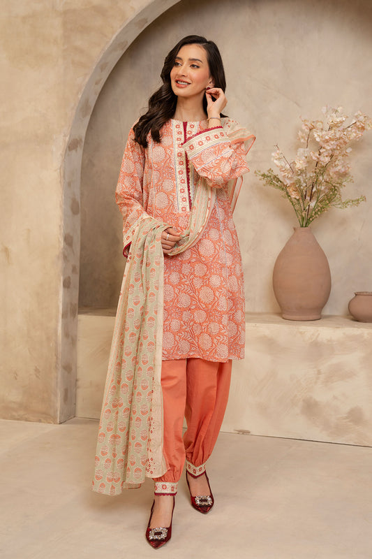 Zellbury Unstitched 3 Piece Summer Collection'2025-WUS-0032