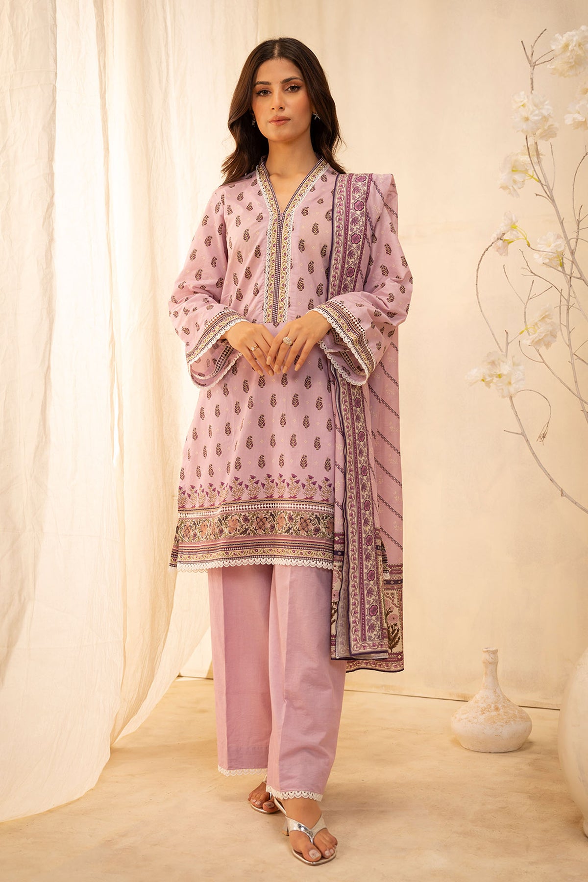 Zellbury Unstitched 3 Piece Summer Collection'2025-WUS-0117