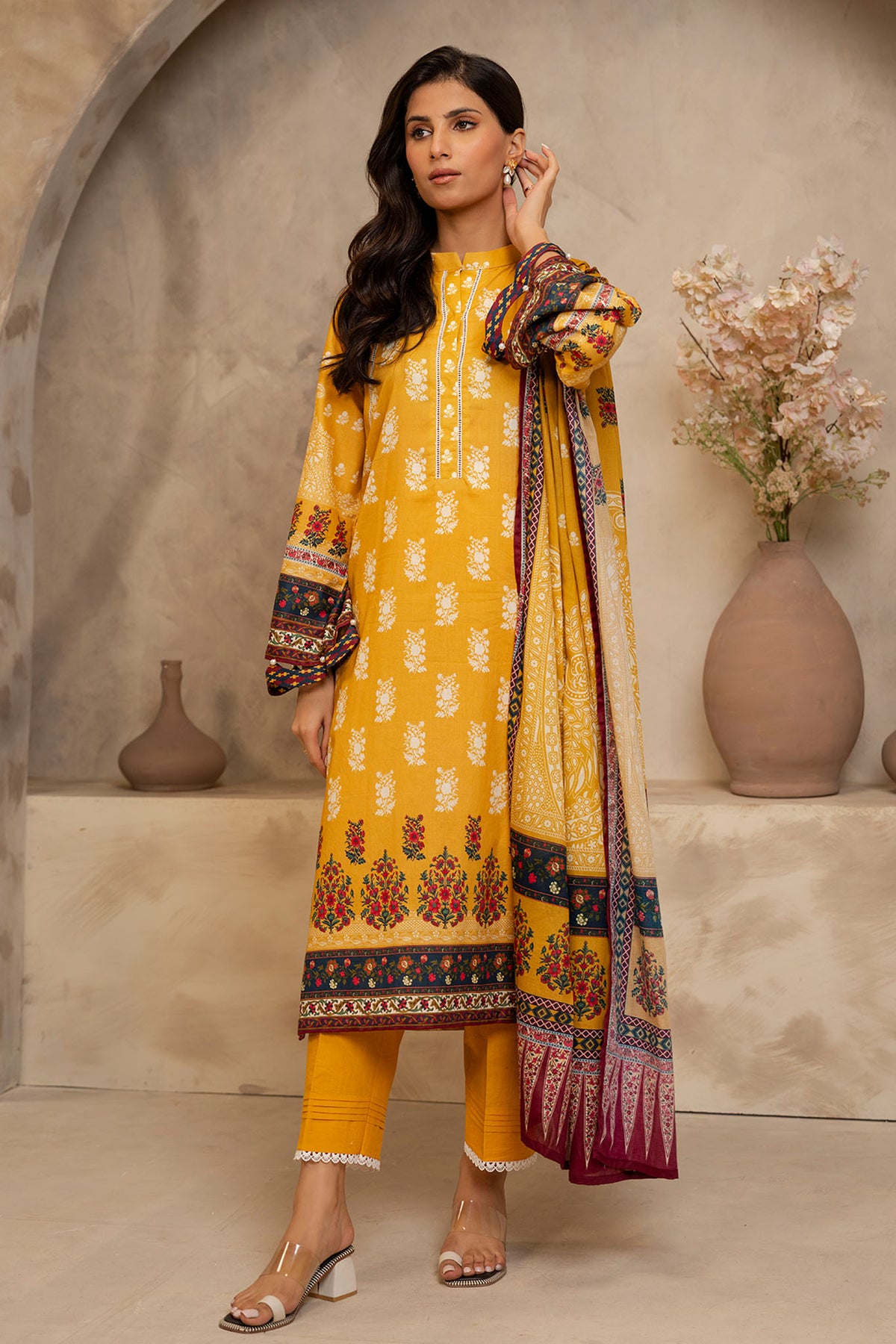 Zellbury Unstitched 3 Piece Summer Collection'2025-WUS-0128