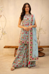 Zellbury Unstitched 3 Piece Summer Lawn Vol-02 Collection'2025-WUS-0129