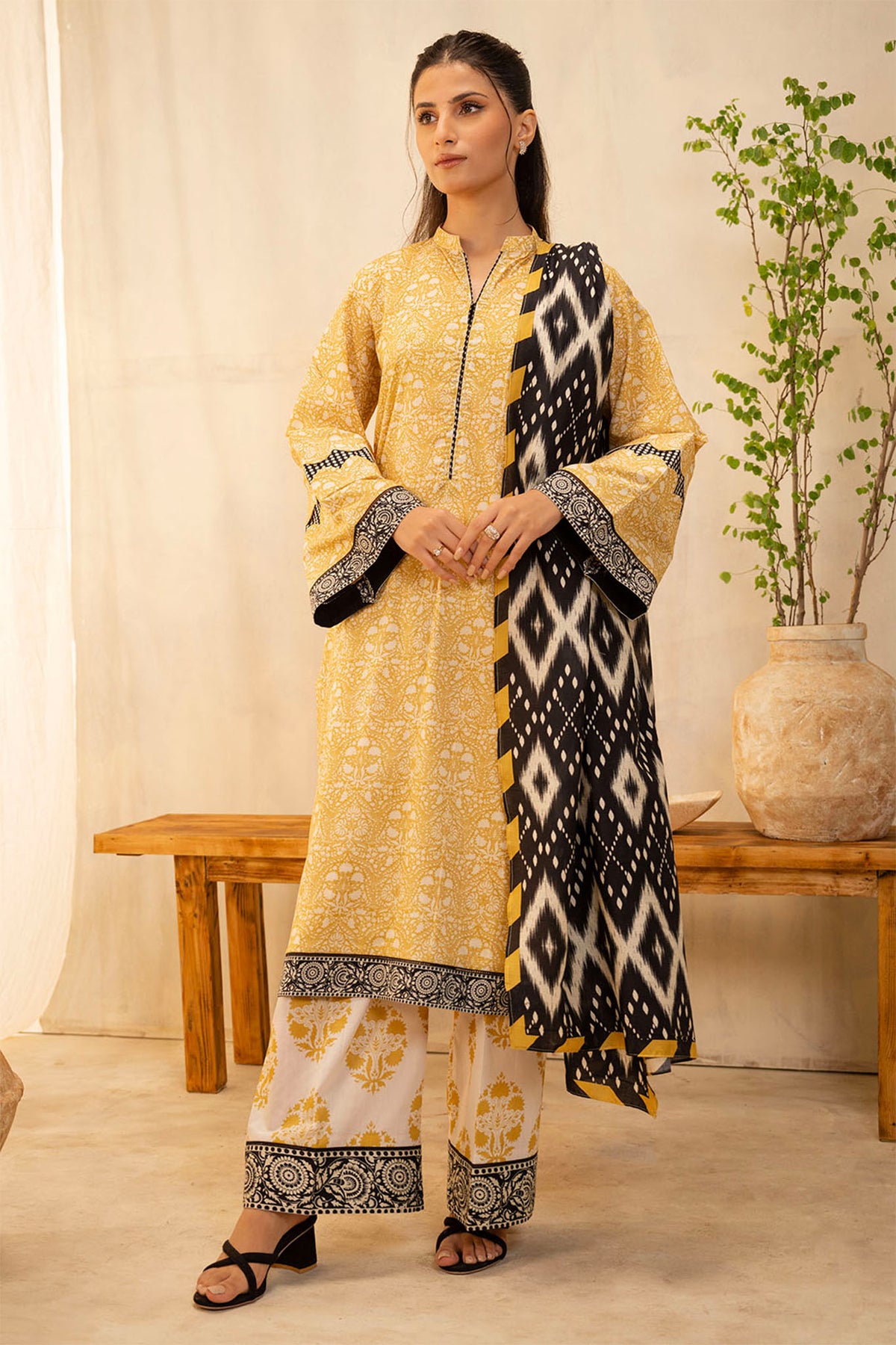 Zellbury Unstitched 3 Piece Lawn Collection'2025-WUS-0130