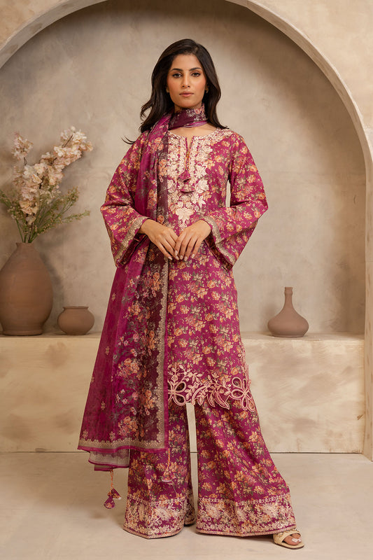 Zellbury Unstitched 3 Piece Summer Collection'2025-WUS-0139