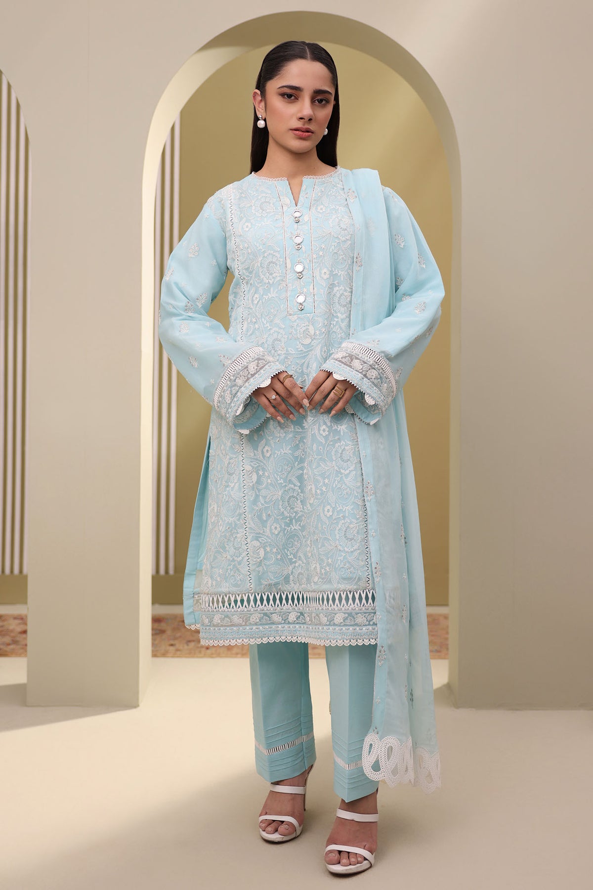 Zellbury Unstitched 3 Piece Summer Lawn Vol-02 Collection'2025-WUS-0152