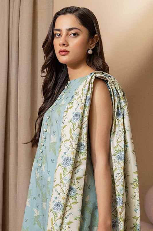 Zellbury Unstitched 2 Piece Summer Lawn Vol-03 Collection'2025-WUS-0227