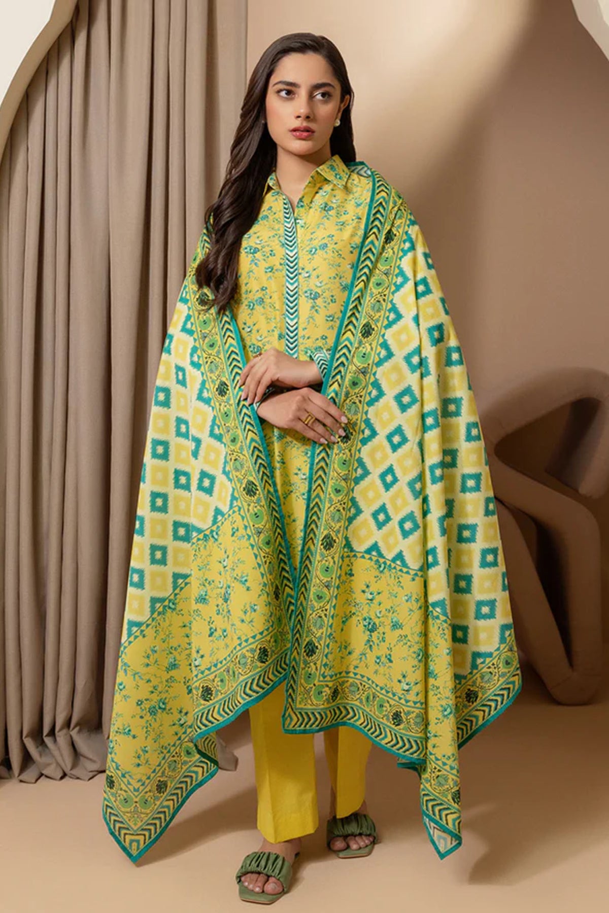 Zellbury Unstitched 3 Piece Summer Lawn Vol-03 Collection'2025-WUS-0258