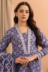 Zellbury Unstitched 3 Piece Summer Lawn Vol-03 Collection'2025-WUS-0260