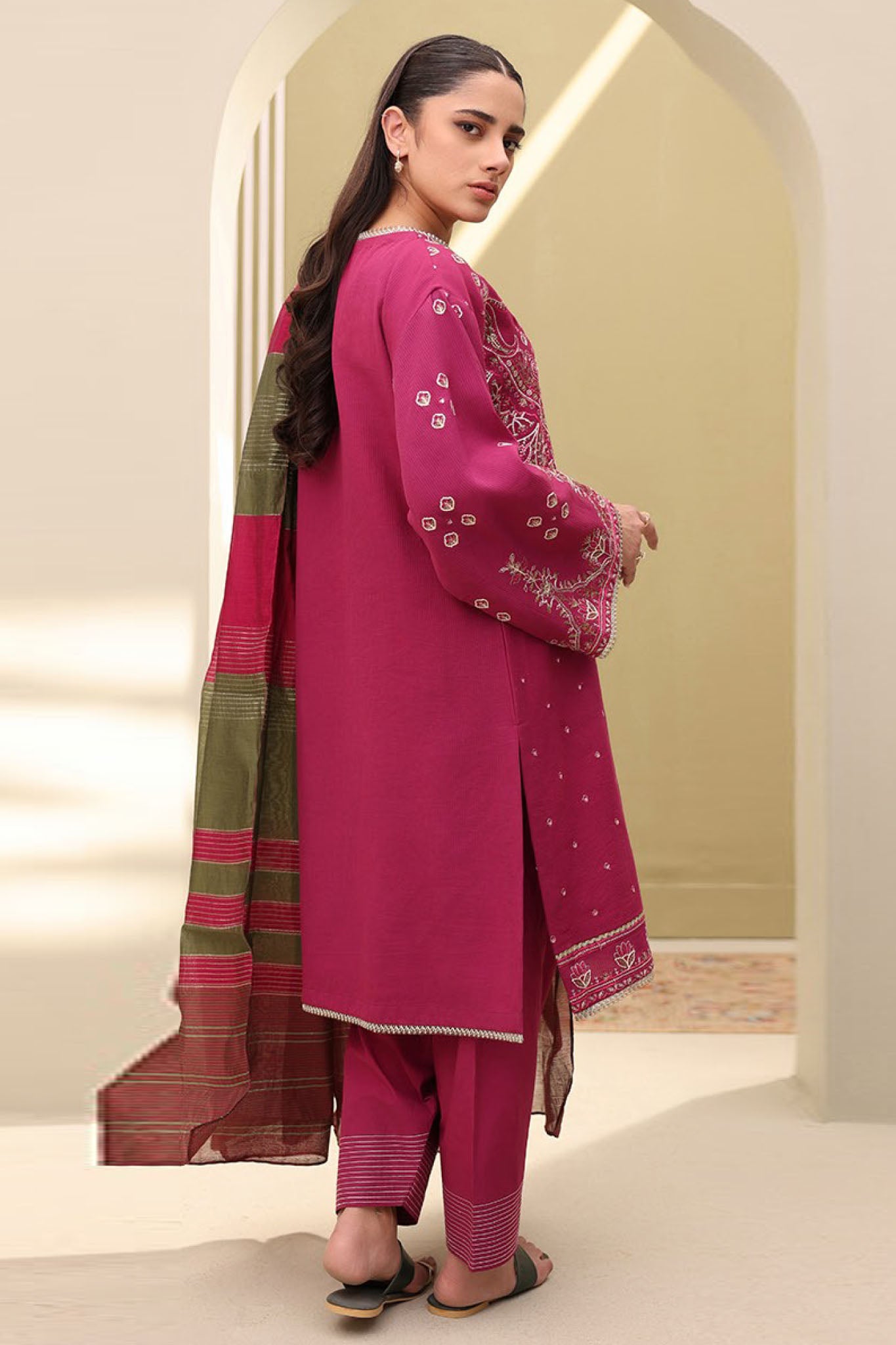 Zellbury Unstitched 3 Piece Lawn Vol-04 Collection'2025-WUS-0286