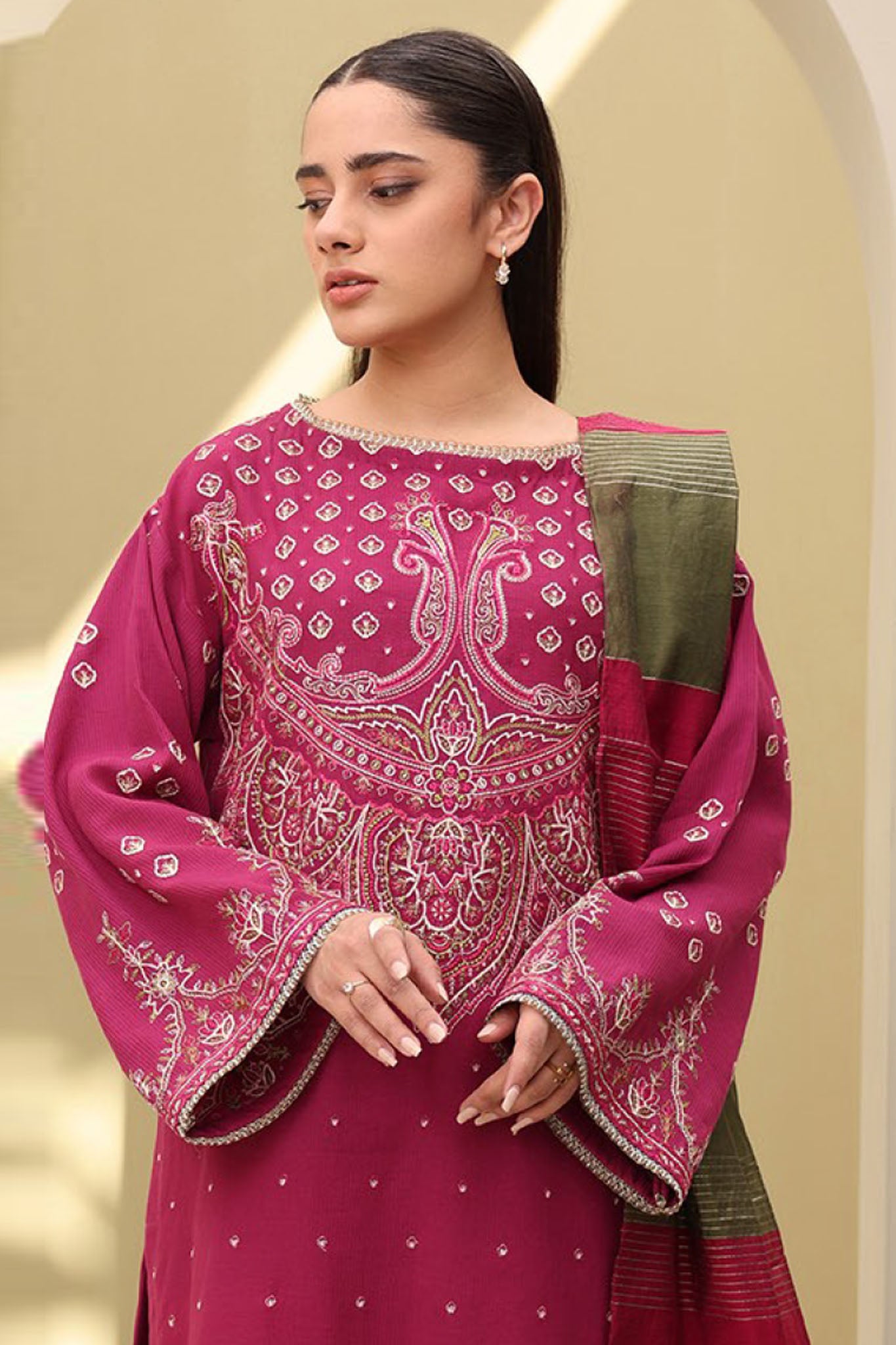 Zellbury Unstitched 3 Piece Lawn Vol-04 Collection'2025-WUS-0286