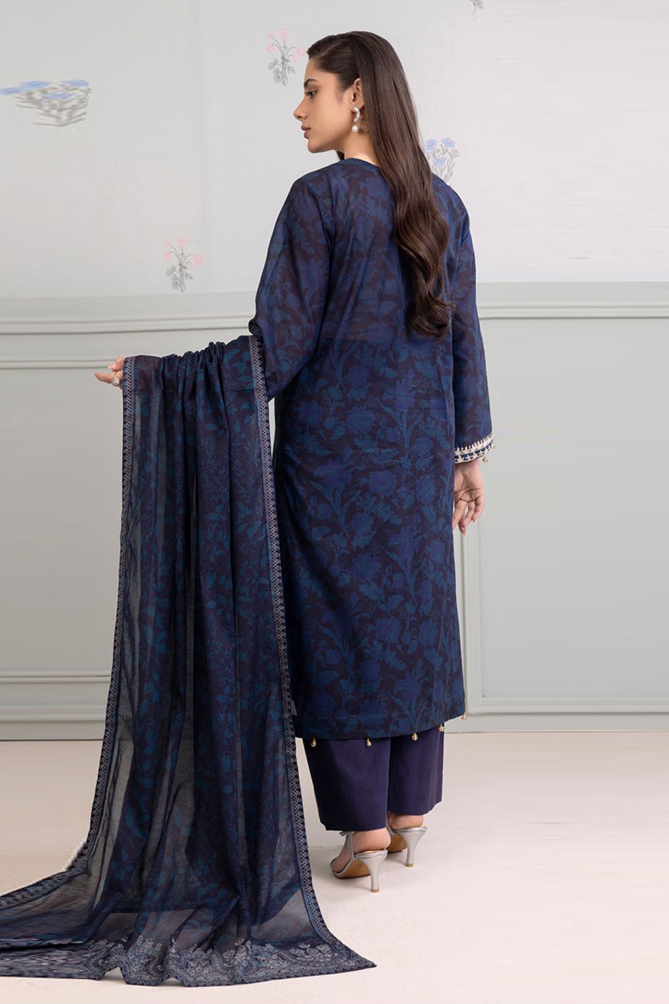 Zellbury Unstitched 3 Piece Lawn Vol-04 Collection'2025-WUS-0339