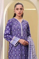 Zellbury Unstitched 3 Piece Lawn Vol-06 Collection'2025-WUS-0391