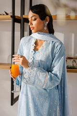 Zellbury Unstitched 3 Piece Chikankari Vol-02 Collection'2025-WUS-0814