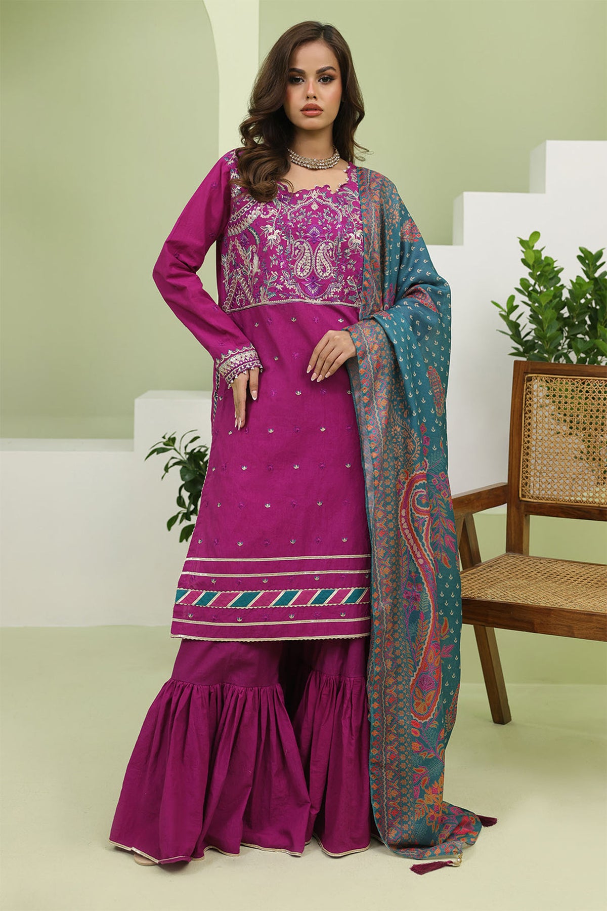 Zellbury Unstitched 3 Piece Lawn Collection'2025-WUS-1269