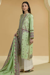 Zellbury Unstitched 2 Piece Lawn Suit-WUS-25712
