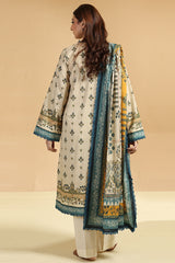 Zellbury Unstitched 2 Piece Lawn Suit-WUS-25718
