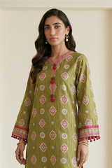 Zellbury Unstitched 2 Piece Lawn Vol-06 Suit-WUS26E20673