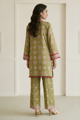 Zellbury Unstitched 2 Piece Lawn Vol-06 Suit-WUS26E20673