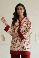 Zellbury Unstitched 2 Piece Lawn Vol-06 Suit-WUS26E20871