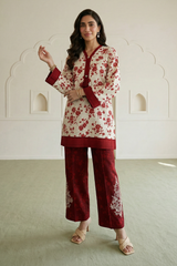 Zellbury Unstitched 2 Piece Lawn Vol-06 Suit-WUS26E20871