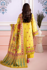 Zellbury Unstitched 3 Piece Lawn Vol-06 Suit-WUS26E30441
