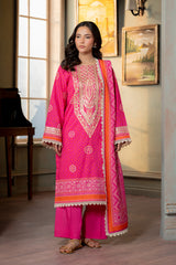Zellbury Unstitched 3 Piece Lawn Vol-06 Suit-WUS26E30502