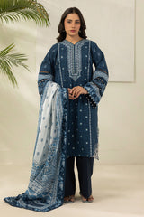 Zellbury Unstitched 3 Piece Lawn Vol-03 Suit-WUS26E30503