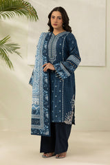 Zellbury Unstitched 3 Piece Lawn Vol-03 Suit-WUS26E30503