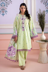 Zellbury Unstitched 3 Piece Lawn Vol-06 Suit-WUS26E30506