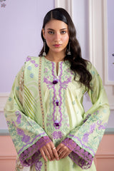 Zellbury Unstitched 3 Piece Lawn Vol-06 Suit-WUS26E30506