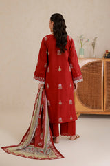 Zellbury Unstitched 3 Piece Lawn Vol-06 Suit-WUS26E30511