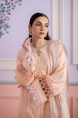 Zellbury Unstitched 3 Piece Lawn Vol-05 Suit-WUS26E30513