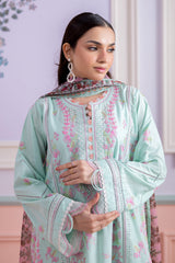 Zellbury Unstitched 3 Piece Lawn Vol-06 Suit-WUS26E30515