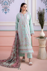 Zellbury Unstitched 3 Piece Lawn Vol-06 Suit-WUS26E30515