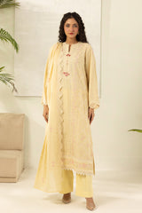Zellbury Unstitched 3 Piece Lawn Vol-05 Suit-WUS26E30518