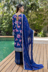 Zellbury Unstitched 3 Piece Lawn Vol-07 Suit-WUS26E30519