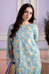 Zellbury Unstitched 3 Piece Lawn Vol-03 Suit-WUS26E30569