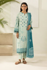 Zellbury Unstitched 3 Piece Lawn Vol-05 Suit-WUS26E30576