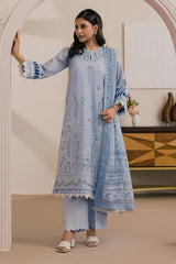 Zellbury Unstitched 3 Piece Lawn Vol-05 Suit-WUS26E30589