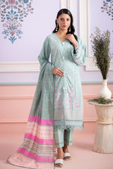 Zellbury Unstitched 3 Piece Lawn Vol-06 Suit-WUS26E30645