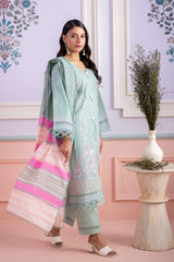 Zellbury Unstitched 3 Piece Lawn Vol-06 Suit-WUS26E30645