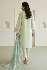 Zellbury Unstitched 3 Piece Lawn Vol-07 Suit-WUS26E30653