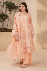 Zellbury Unstitched 3 Piece Lawn Vol-06 Suit-WUS26E30714