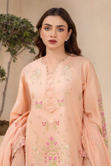 Zellbury Unstitched 3 Piece Lawn Vol-06 Suit-WUS26E30714