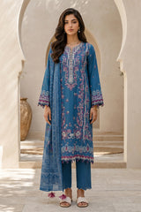 Zellbury Unstitched 3 Piece Lawn Vol-06 Suit-WUS26E30719