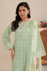 Zellbury Unstitched 3 Piece Lawn Vol-07 Suit-WUS26E30780