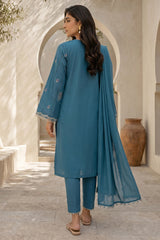 Zellbury Unstitched 3 Piece Lawn Vol-07 Suit-WUS26E30905