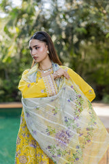 Zellbury Unstitched 3 Piece Lawn Vol-07 Suit-WUS26E34088