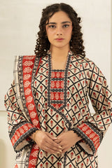 Zellbury Unstitched 2 Piece Lawn Suit-WUS-20593
