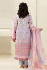 Zellbury Unstitched 3 Piece Digital Printed Lawn Suit-WUS26X30415