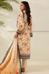 Zellbury Unstitched 3 Piece Digital Printed Lawn Suit-WUS26X30421