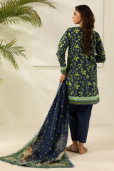 Zellbury Unstitched 3 Piece Lawn Edit 5 Suit-WUS26X30484